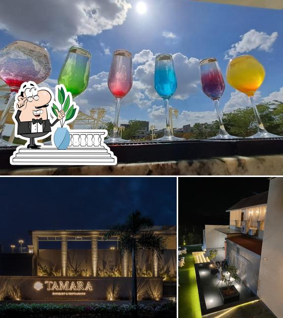 The exterior of Tamara Banquet & Restaurant