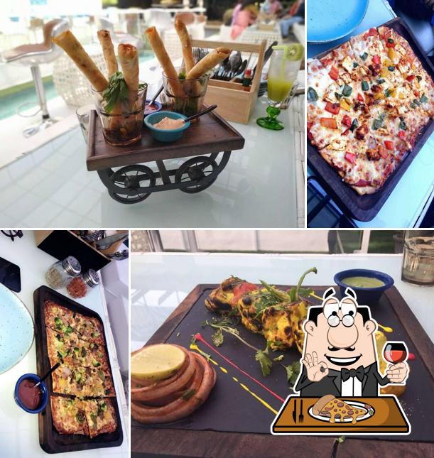 Try out various kinds of pizza