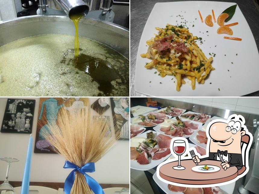 Cibo al Agriturismo Locanda Marzi