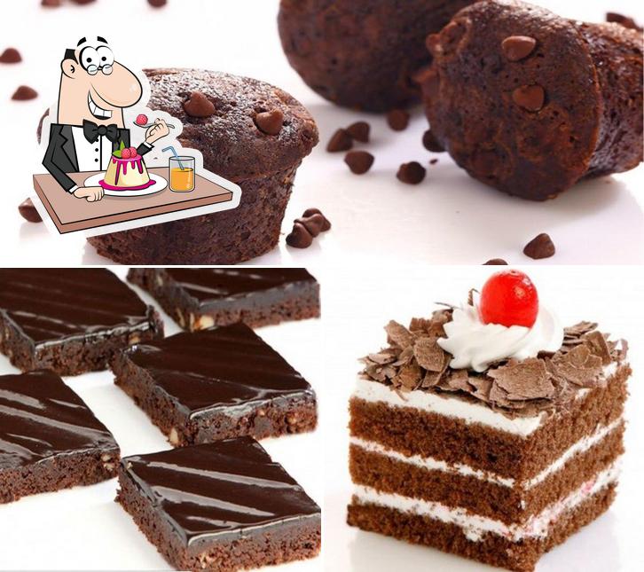 The French loaf provides a range of desserts