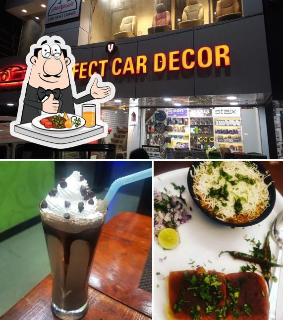 The restaurant's food and exterior