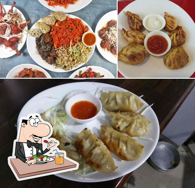 Food at D Kaffe Momo