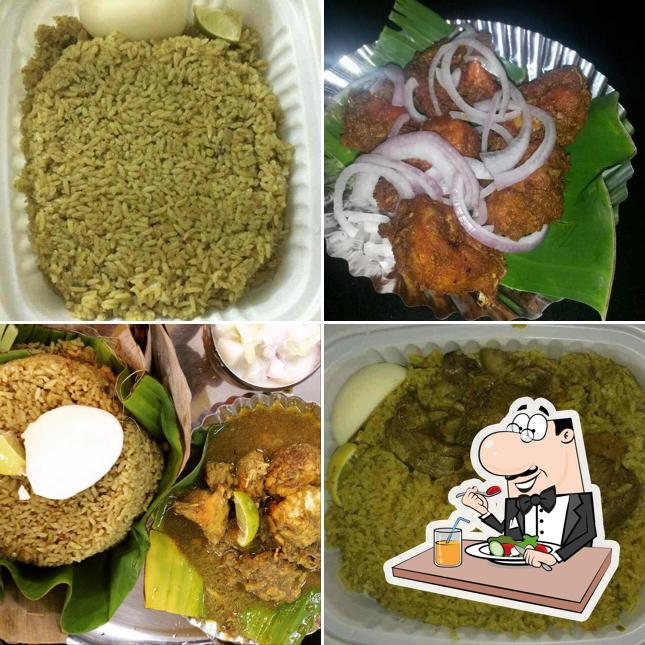 Food at Donne Biryani Mane