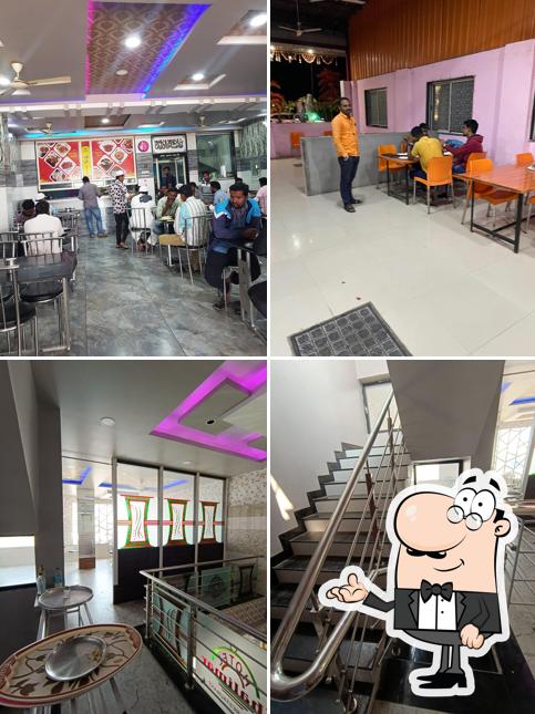 The interior of Hotel Shalimar & Family Restaurant