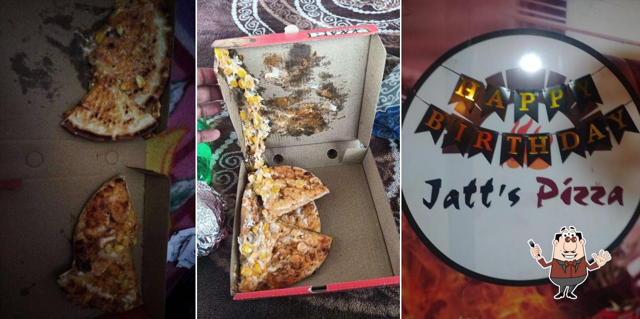 Food at Jatts pizza