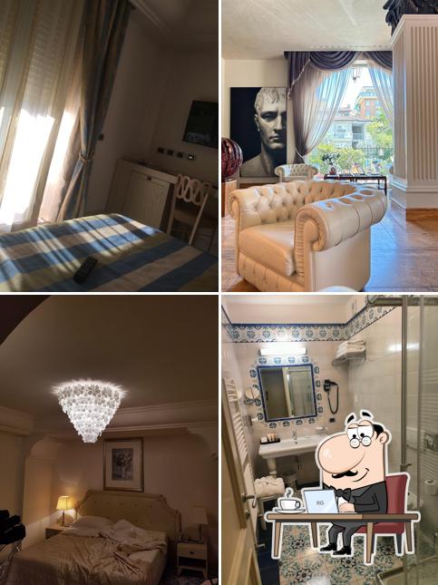 Gli interni di Palace Hotel
