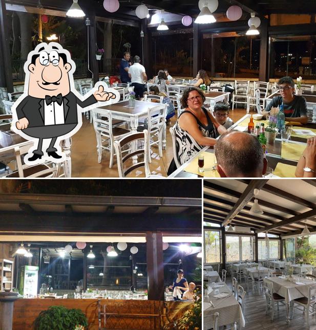 Gli interni di Pepe Nero