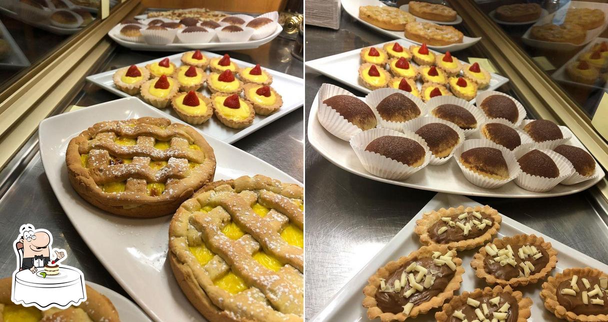 La Torcia serve un'ampia selezione di dessert