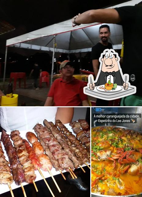 A ilustração do Espetinho do Lee Jones’s comida e exterior