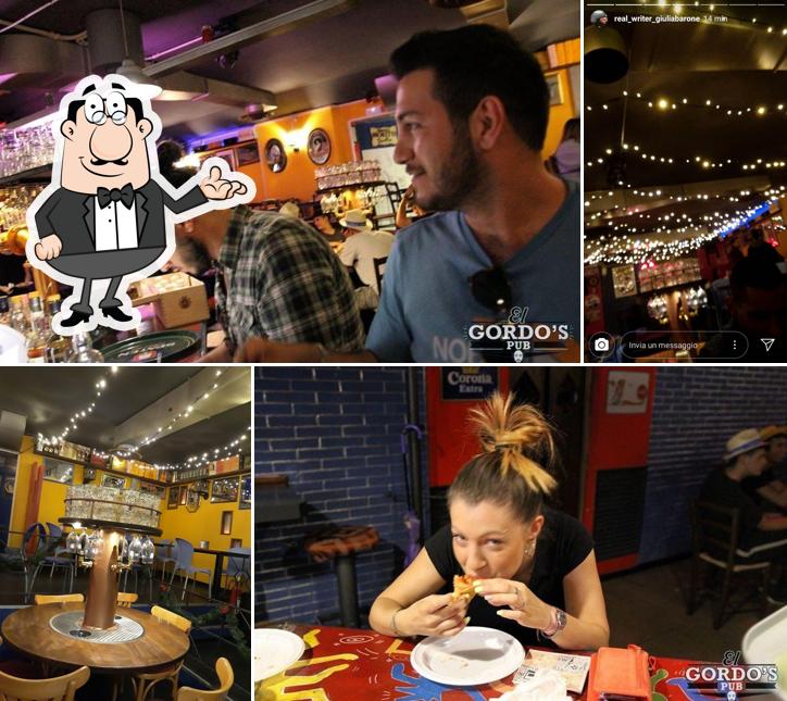 Gli interni di El Gordo's Pub
