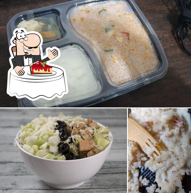 Cafe Food and Fit offers a selection of desserts