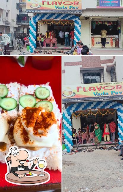 Food at Flavor vadapav (Daman)
