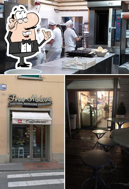 Dai un'occhiata agli interni di Forno Moderno