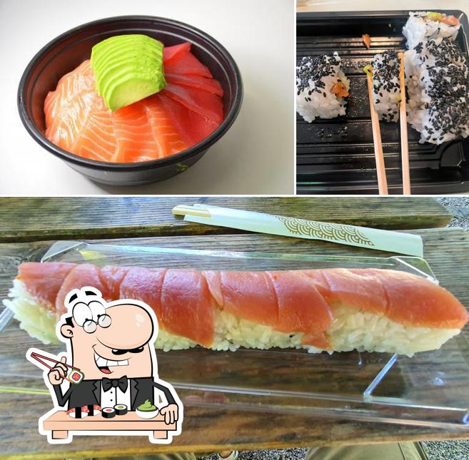 Prenditi le varie opzioni di sushi
