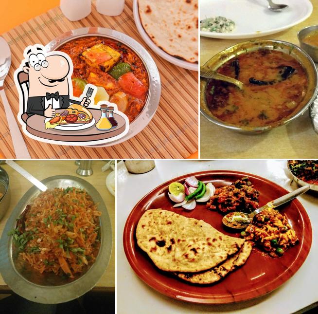 At Naveen's Bapu Ki Kutia, you can enjoy pizza