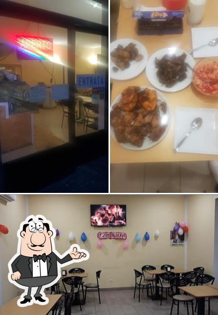 Gli interni di Zaika pizza & kebab & bar