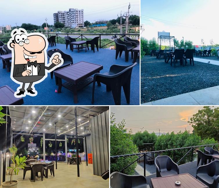 Check out how Bethak & Bluff Restro Cafe , South Bopal looks inside