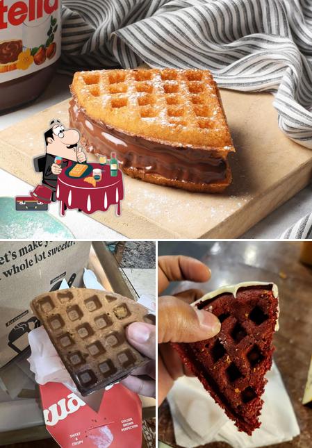 Waffles at The Belgian Waffle Co