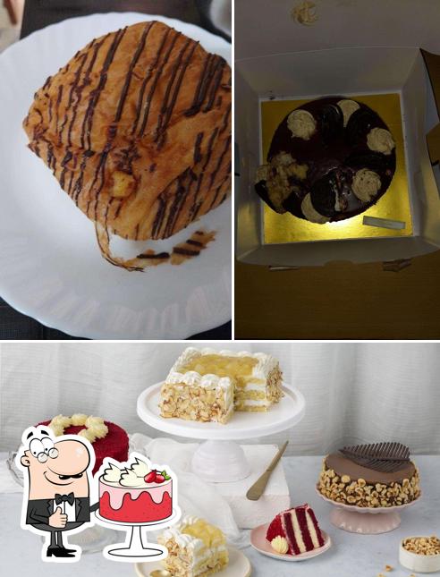 Red velvet cake at Theobroma