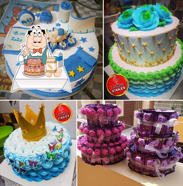 Here's a picture of Trichy cakes