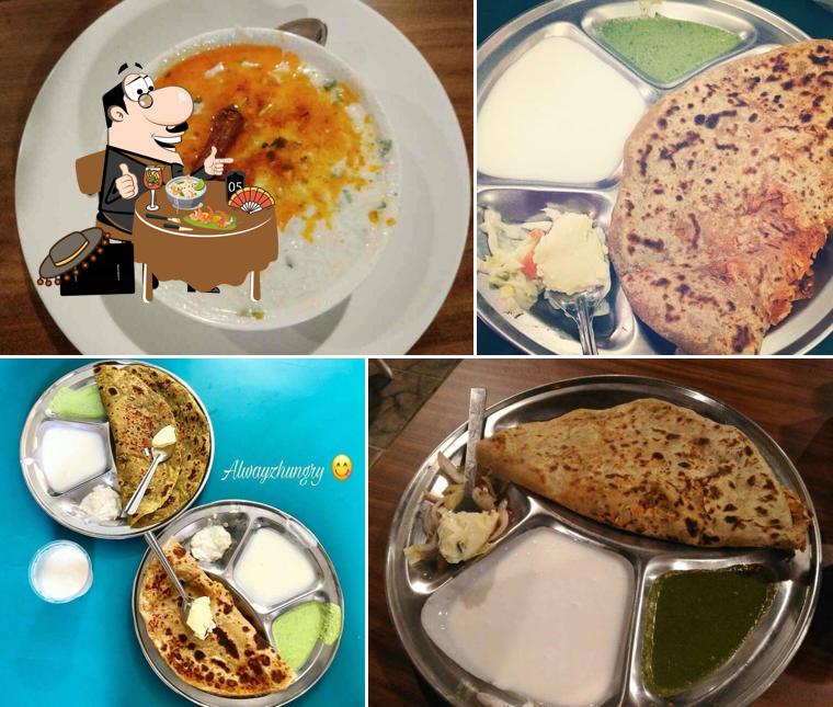 Meals at Chaitanya Paranthas