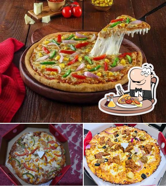 Order various types of pizza