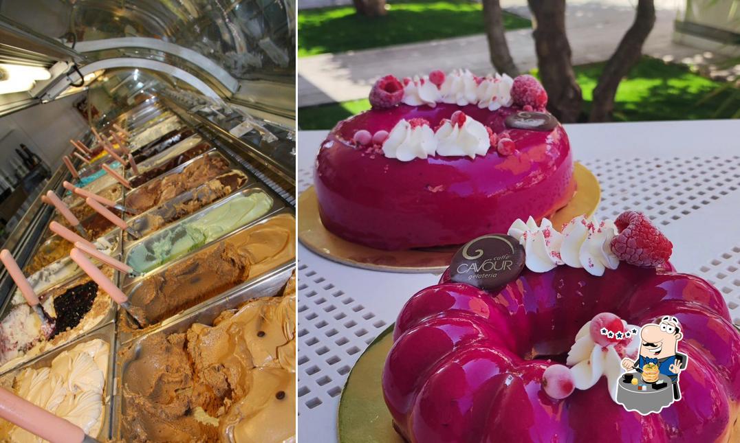 Cibo al Gelateria Caffetteria Cavour
