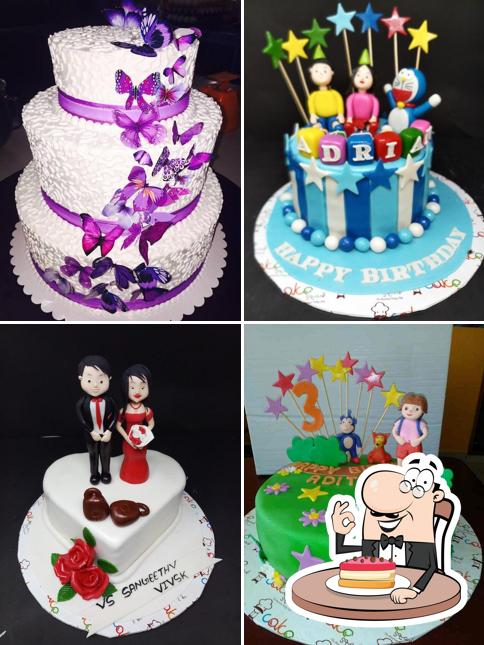 Look at this picture of Cake Square T Nagar/ Birthday Cake/wedding cake shop