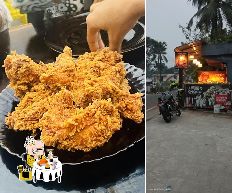 Food at Fried Chicken Stories