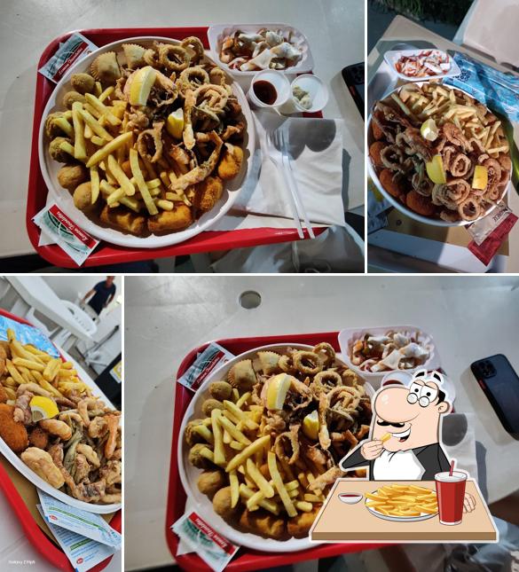 Patatine fritte al Friggitoria Pesce