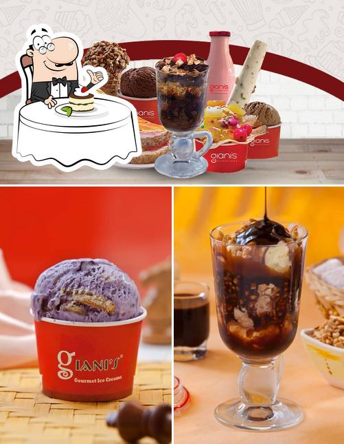Don’t forget to try out a dessert at Gianis - Ice cream, shakes & sundaes
