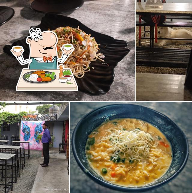 Meals at GupShup Cafe