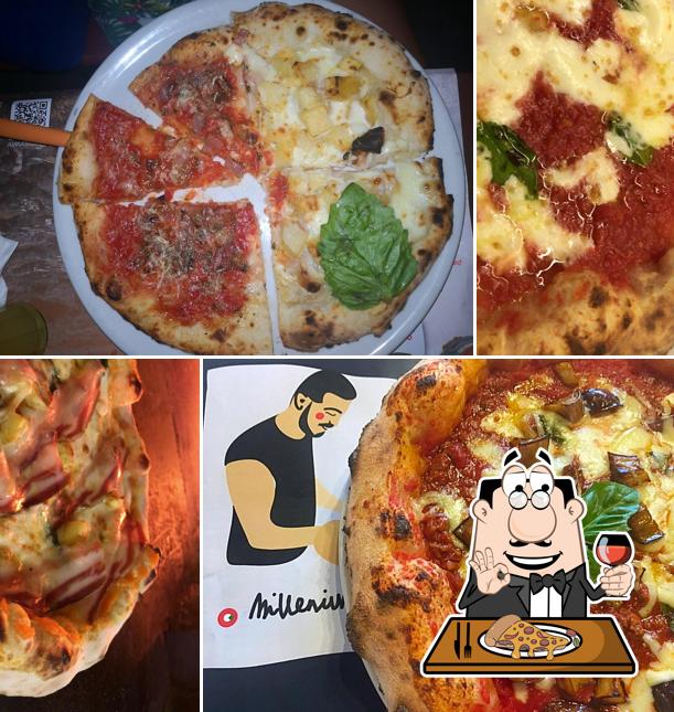 Scegli tra le molte varianti di pizza