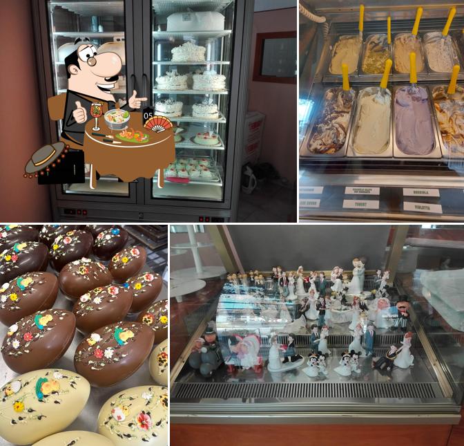 Platti al Pasticceria Gelateria Vicario