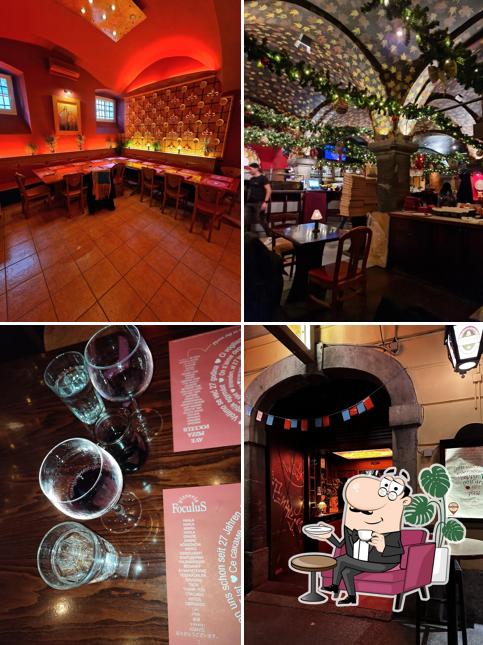 Gli interni di Pizzeria FoculuS