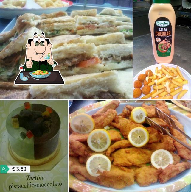 Club sandwich e fish and chips al Palinuro