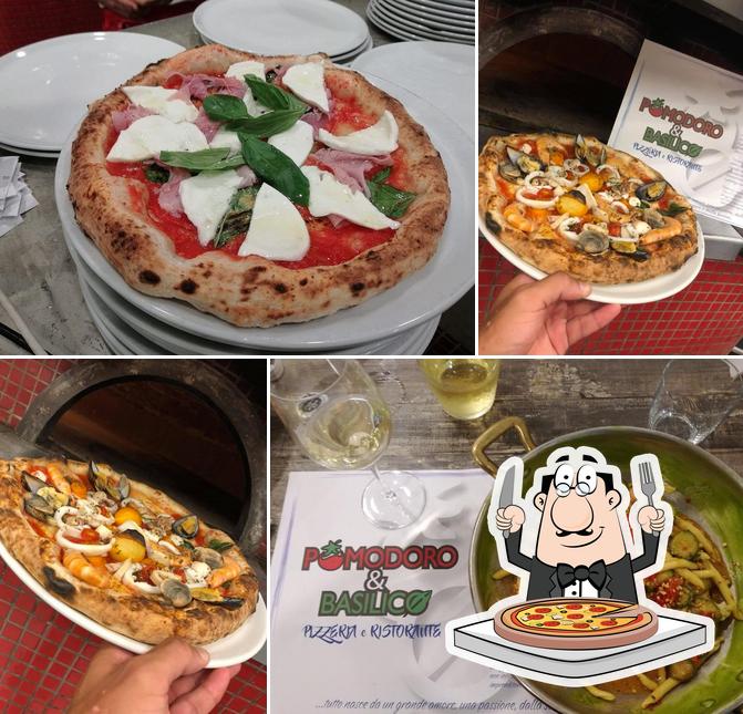 Prova una pizza a Pizzeria Pomodoro e Basilico