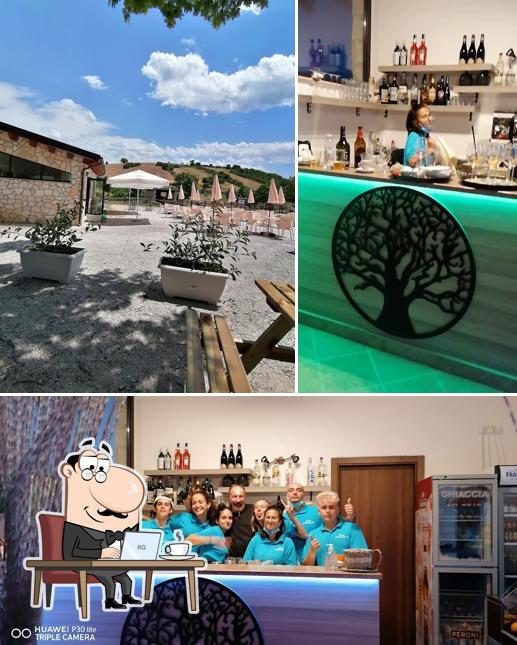 Gli interni di Bar Cascate del Verde