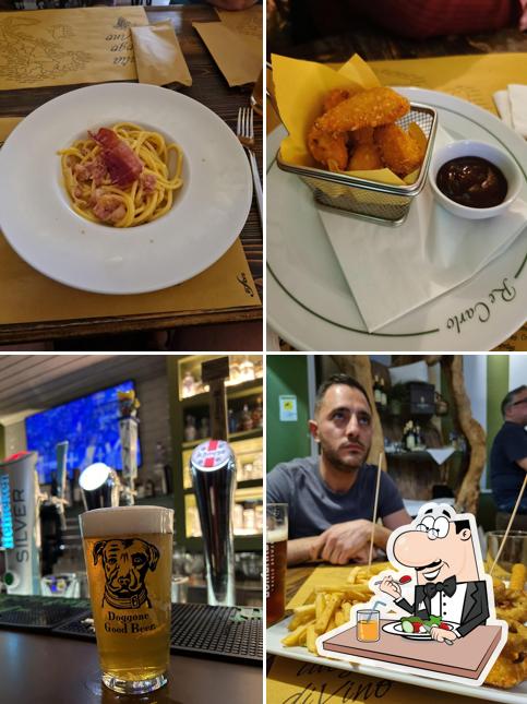 Cibo al Re Carlo da Barca