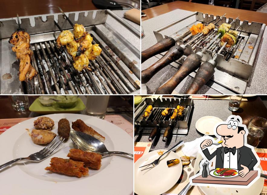 Food at Barbeque Nation