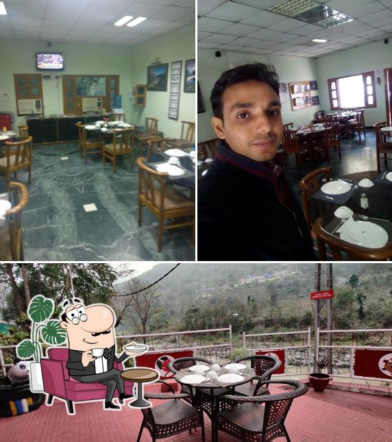 The interior of Black Cat Dosa Point
