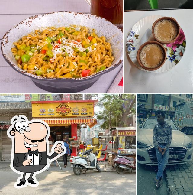 This is the picture depicting exterior and food at Bobby Tea Stall & Maggi Point
