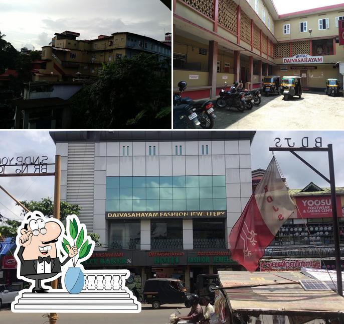 The exterior of Daivasahayam tourist home