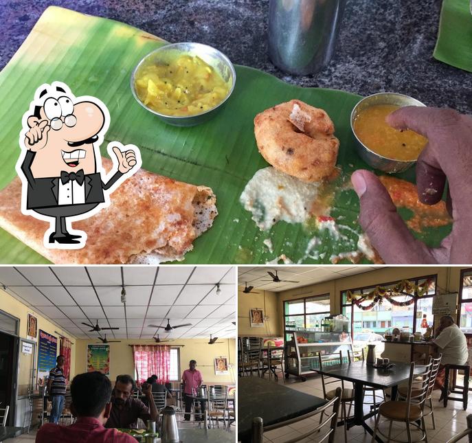 HOTEL SRI ARYAAS is distinguished by interior and food