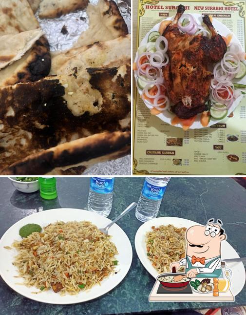 Fried rice at Hotel Surabhi