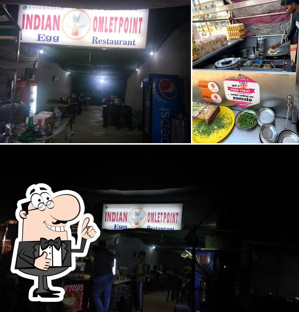 Look at the photo of Indian Omelette Point