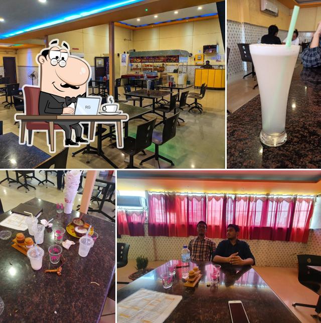 The interior of New Malabar Family Restaurant