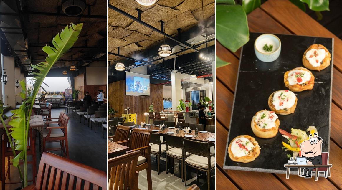 The interior of PENTHAUS ROOFTOP RESTAURANT