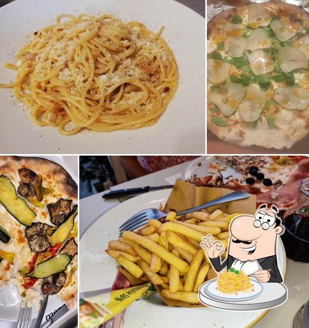 Spaghetti alla carbonara al Ristorante Pizzeria Mencuccio