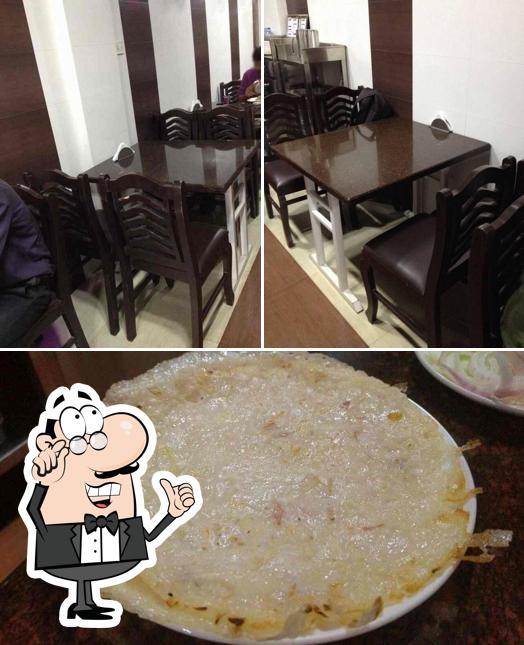 This is the photo displaying interior and food at Rolexio